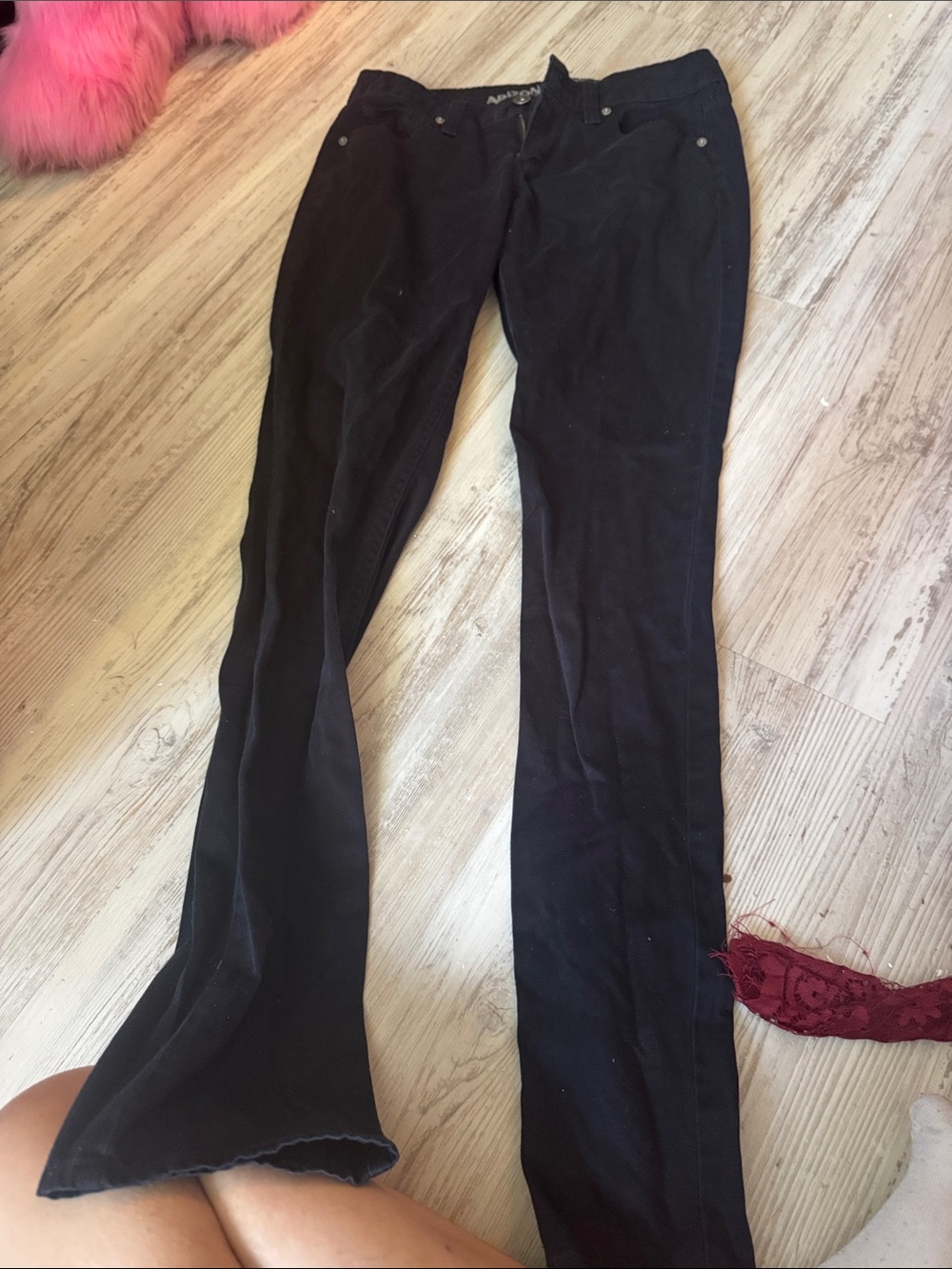 Arizona Jean Company Black Flared Women's Jeans
